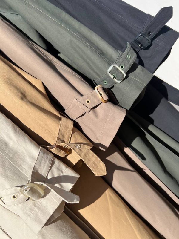 ترنچ کت تابان (اور سایز)